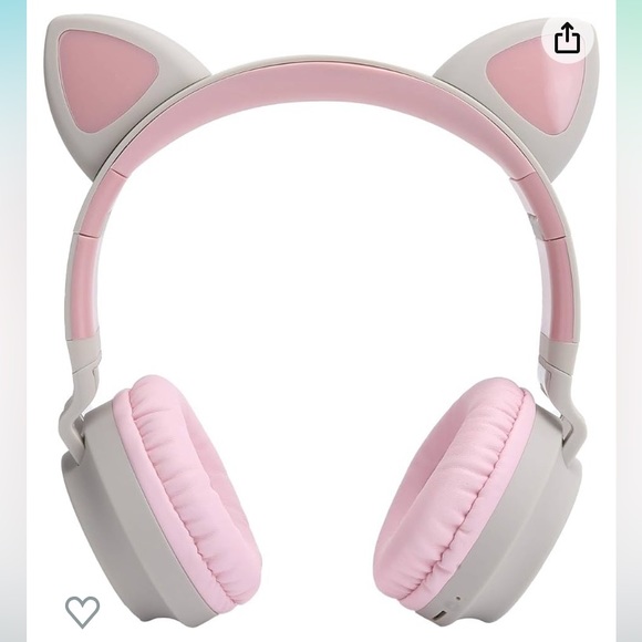 Wireless Cat Ear Headphones with Microphone - Picture 3 of 16